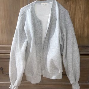 Feminine cardigan for women grey